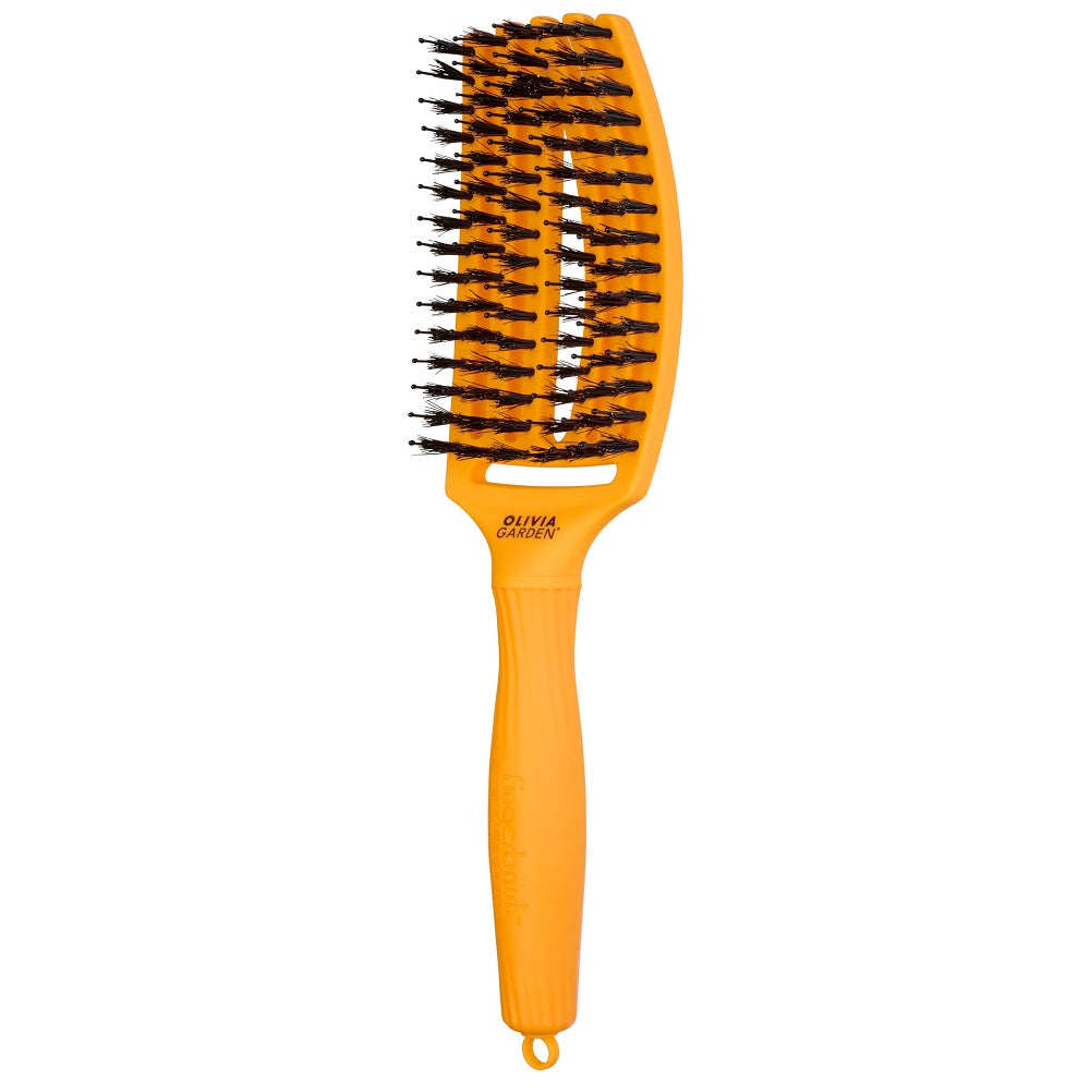 Olivia Garden Perie Curbata Fingerbrush Bloom Sunflower